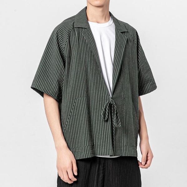 ethnic clothing striped haori japanese yukata kimono shirt men samurai kimonos asian streetwear cotton linen traditional clothes v2223, Red
ethnic clothing striped haori japanese yukata kimono shirt men samurai kimonos asian streetwear cotton linen traditional clothes v2223, Red