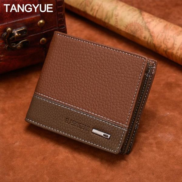 wallets men's wallet male leather small mini short vintage slim card coin purse for men thin portomonee heren, Red;black
wallets men's wallet male leather small mini short vintage slim card coin purse for men thin portomonee heren, Red;black