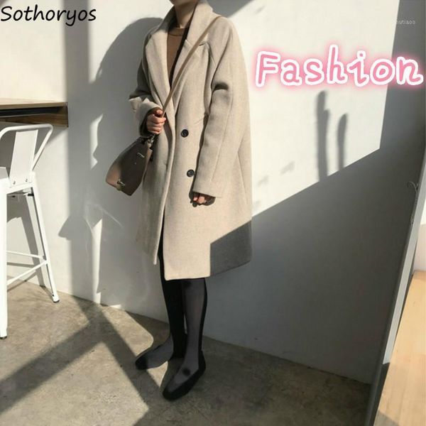 women's wool & blends women turn-down collar solid pocket double breasted womens elegant ulzzang fashion casual outwear all-match simpl, Black
women's wool & blends women turn-down collar solid pocket double breasted womens elegant ulzzang fashion casual outwear all-match simpl, Black
