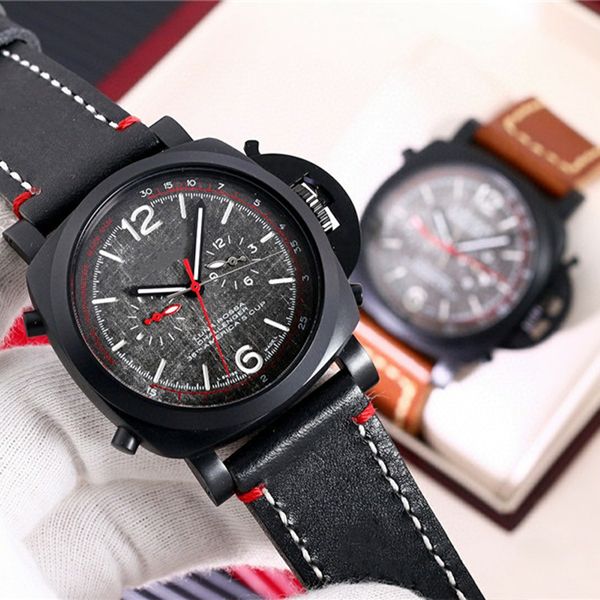 luxury men's watch leather watchband waterproof automatic mechanical movement 44 mm aaa, Slivery;brown
luxury men's watch leather watchband waterproof automatic mechanical movement 44 mm aaa, Slivery;brown