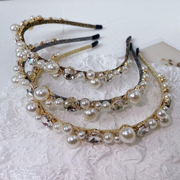 hair clips & barrettes wedding headband luxury rhinestone crystal pearl hoop bride headpiece hairband accessories for women girls lxh, Golden;silver
hair clips & barrettes wedding headband luxury rhinestone crystal pearl hoop bride headpiece hairband accessories for women girls lxh, Golden;silver