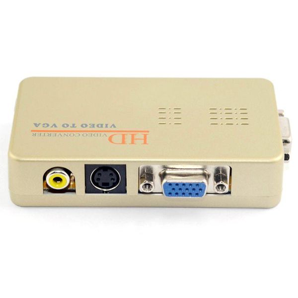 audio cables & connectors av to vga video converter pc tv the conversion of signals into video/s signals.eu plug 
audio cables & connectors av to vga video converter pc tv the conversion of signals into video/s signals.eu plug