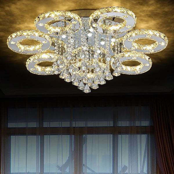 ceiling lights modern luxury crystal led lighting living room bedroom creative restaurant lamp ac110-240v
ceiling lights modern luxury crystal led lighting living room bedroom creative restaurant lamp ac110-240v