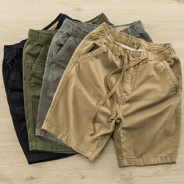 summer men's casual fashion sports shorts, men's tide elastic waist five-point pants, cotton washed overalls, outer pants, Black
summer men's casual fashion sports shorts, men's tide elastic waist five-point pants, cotton washed overalls, outer pants, Black