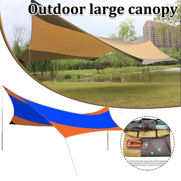 tents and shelters outdoor durable shade awning multifunction tent cloth outdoors camping mat carpa al aire libre
tents and shelters outdoor durable shade awning multifunction tent cloth outdoors camping mat carpa al aire libre