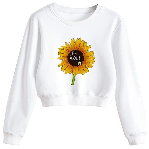 women's hoodies & sweatshirts sunflower bee women crop pullover fashion king letters print sweatshirt casual long sleeve harajuku stre, Black
women's hoodies & sweatshirts sunflower bee women crop pullover fashion king letters print sweatshirt casual long sleeve harajuku stre, Black