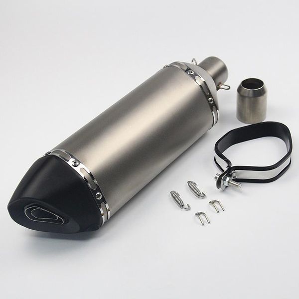 motorcycle exhaust system 51mm universal muffler pipe stainless steel aluminum 470mm for racing sport bike atv
motorcycle exhaust system 51mm universal muffler pipe stainless steel aluminum 470mm for racing sport bike atv