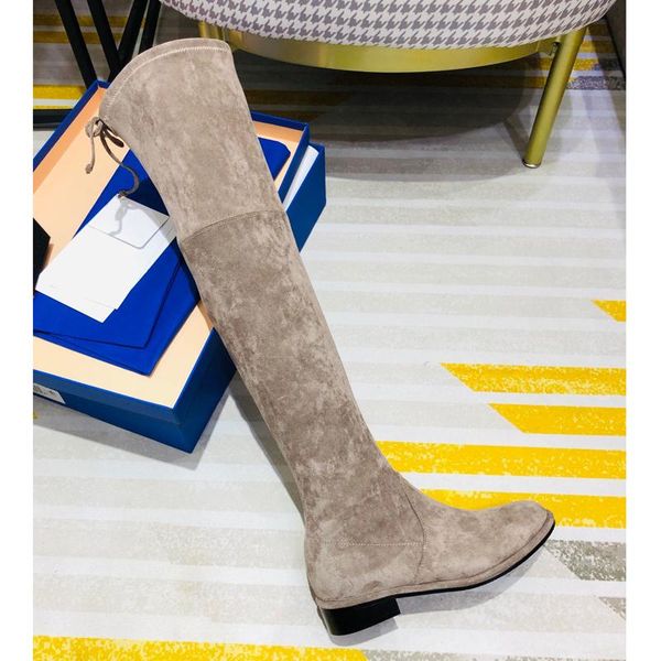 boots women elastic cloth over the knee high fashion 2021 autumn luxury stretch, Black
boots women elastic cloth over the knee high fashion 2021 autumn luxury stretch, Black