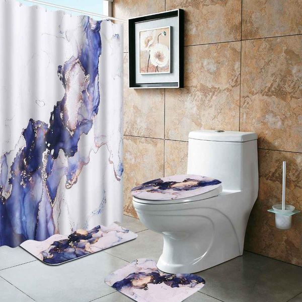 180cmx180cm shower curtain four-piece set waterproof mildew 3d flower print decoration bedroom carpet floor mat non-slip curtains
180cmx180cm shower curtain four-piece set waterproof mildew 3d flower print decoration bedroom carpet floor mat non-slip curtains