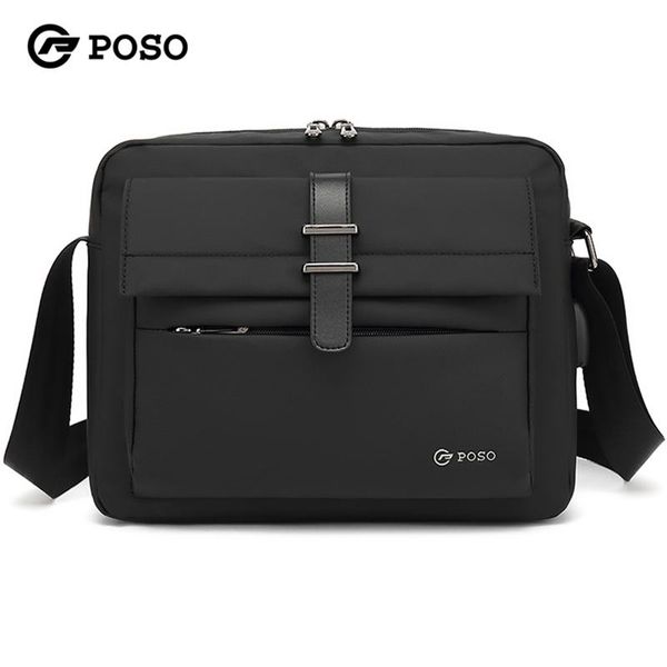 duffel bags poso brand fashion solid 9.7 men crossbody bag splashproof nylon messenger shoulder custom business handbags
duffel bags poso brand fashion solid 9.7 men crossbody bag splashproof nylon messenger shoulder custom business handbags