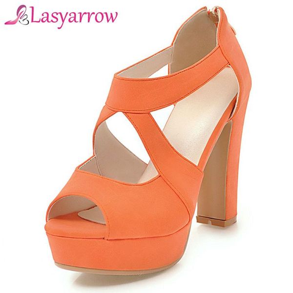 lasyarrow brand shoes woman thick high heels sandalias rome gladiator peep toe summer sandals ladies rm469, Black
lasyarrow brand shoes woman thick high heels sandalias rome gladiator peep toe summer sandals ladies rm469, Black
