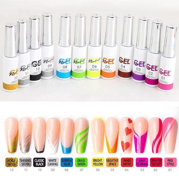 nail gel art polish kit soak off uv/led semi permanent ink color varnish lacquer salon painting designs, Red;pink
nail gel art polish kit soak off uv/led semi permanent ink color varnish lacquer salon painting designs, Red;pink
