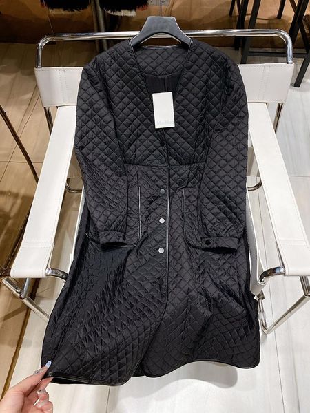 women's jackets black fashion check long cotton coat women v-neck sheepskin border plaid outerwear lady 2021 autumn winter, Black;brown
women's jackets black fashion check long cotton coat women v-neck sheepskin border plaid outerwear lady 2021 autumn winter, Black;brown