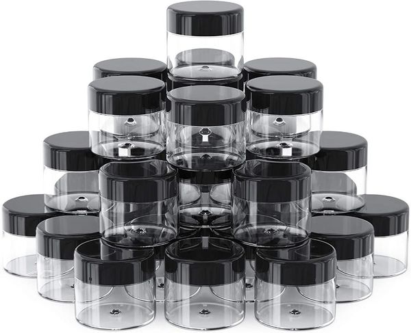 30pcs 20ml usa acrylic round storage jars with lids for lip balms creams cosmetic containers travel make up tool(black) bottles
30pcs 20ml usa acrylic round storage jars with lids for lip balms creams cosmetic containers travel make up tool(black) bottles