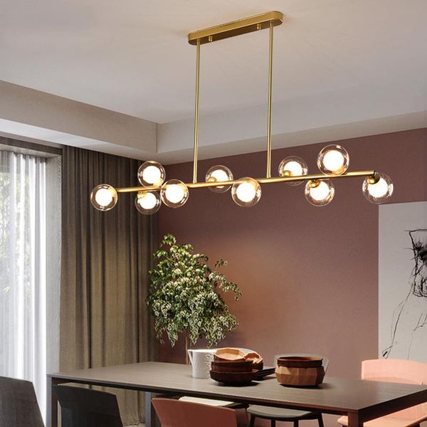 nordic led hanging light magic bean glass ball long modern creative minimalist iron strip chandelier home restaurant decor lamp pendant lamp
nordic led hanging light magic bean glass ball long modern creative minimalist iron strip chandelier home restaurant decor lamp pendant lamp
