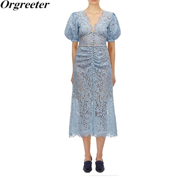 summer party dress v-neck short puff sleeve blue/red/black/white pencil lace ruched button deco 210602
summer party dress v-neck short puff sleeve blue/red/black/white pencil lace ruched button deco 210602