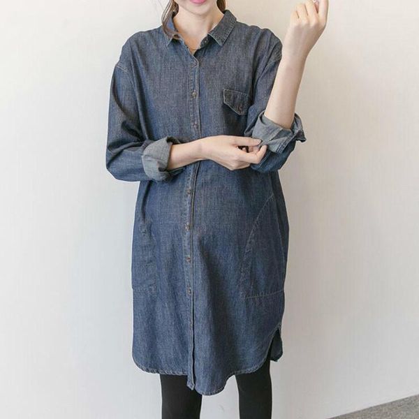 maternity & tees spring autumn clothes plus size fashion denim shirt long sleeve loose for pregnant women pregnancy brouse, White
maternity & tees spring autumn clothes plus size fashion denim shirt long sleeve loose for pregnant women pregnancy brouse, White