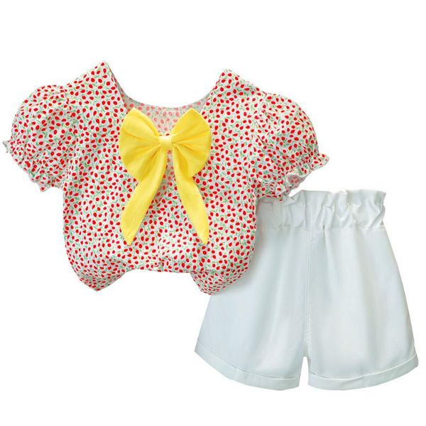 clothing sets summer baby girls clothes set kids infant children bowknot t-shirt shorts 2pcs toddler outfits 1-4 years, White
clothing sets summer baby girls clothes set kids infant children bowknot t-shirt shorts 2pcs toddler outfits 1-4 years, White