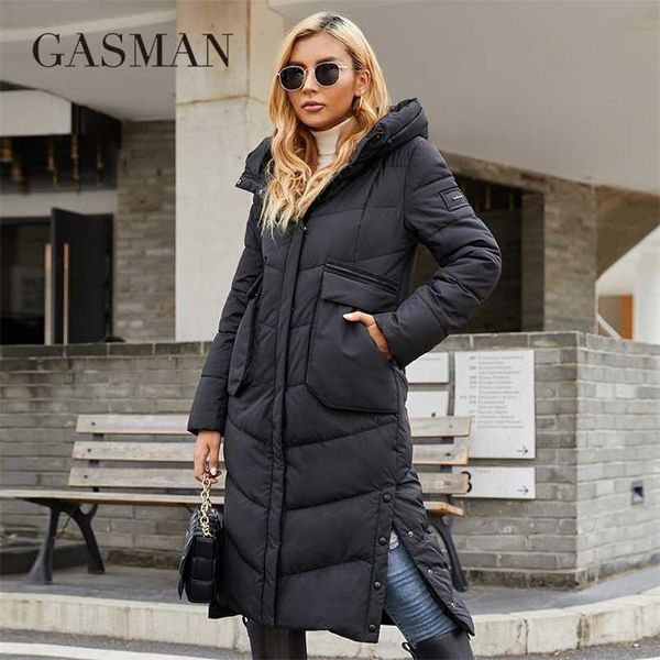 gasman women's winter jacket brand long down jackets female big pocket zipper stand-up collar warm parka 21362 211215, Black
gasman women's winter jacket brand long down jackets female big pocket zipper stand-up collar warm parka 21362 211215, Black