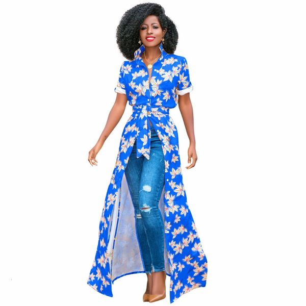 women's blouses & shirts turn-down collar flowers printed blue green red color casual asymmetric shirt for ladies yb0p, White
women's blouses & shirts turn-down collar flowers printed blue green red color casual asymmetric shirt for ladies yb0p, White
