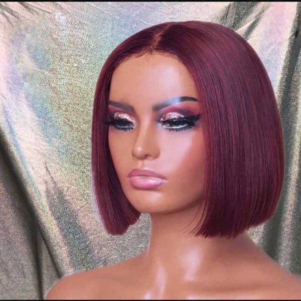 synthetic wigs short bob hair machine for women wine color glueless, Black
synthetic wigs short bob hair machine for women wine color glueless, Black