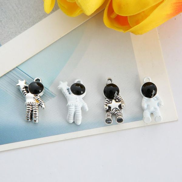 charms 10pcs spray paint dripping oil cartoon astronaut pendant charm earring necklace diy jewelry accessory material, Bronze;silver
charms 10pcs spray paint dripping oil cartoon astronaut pendant charm earring necklace diy jewelry accessory material, Bronze;silver
