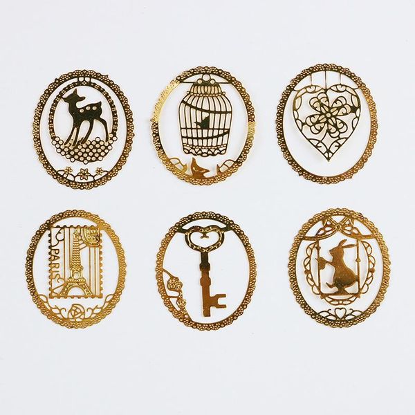 bookmark 6pcs/lot vintage mini metal bookmarks cute deer book marks lovely marque page school stationery friend gift
bookmark 6pcs/lot vintage mini metal bookmarks cute deer book marks lovely marque page school stationery friend gift