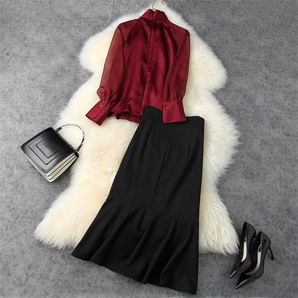 two piece dress elegant lady office of two outfits fall fashion feminine sleeve long turtleneck blouse and skirt high waist matching sets ju, White
two piece dress elegant lady office of two outfits fall fashion feminine sleeve long turtleneck blouse and skirt high waist matching sets ju, White