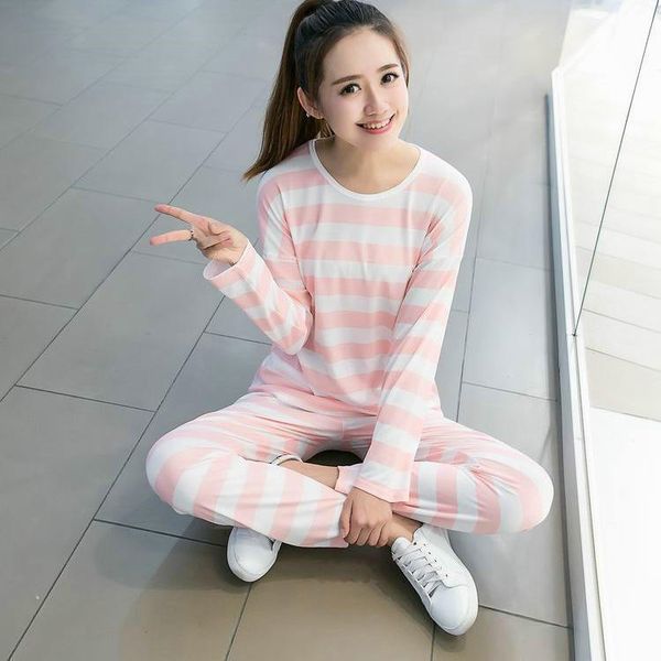 new ladies long sleeve cute cartoon pajamas home service suit plus size pijama 2 piece sets casual thin section female pyjamas, Black;red
new ladies long sleeve cute cartoon pajamas home service suit plus size pijama 2 piece sets casual thin section female pyjamas, Black;red