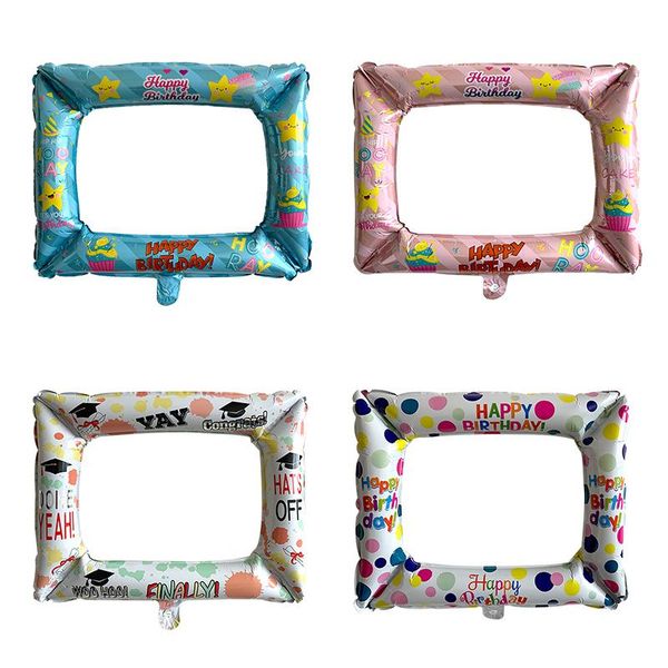 party decoration 1pcs birthday po booth foil balloons happy balloon frame globos props decorations
party decoration 1pcs birthday po booth foil balloons happy balloon frame globos props decorations
