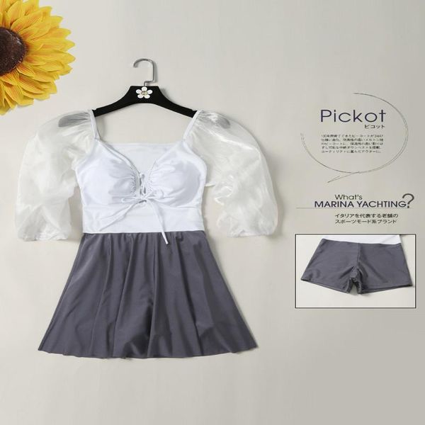 one-piece suits 2021 women one piece swimwear patchwork short sleeve swim beach dress bandage swimsuit beachwear swimming bathing
one-piece suits 2021 women one piece swimwear patchwork short sleeve swim beach dress bandage swimsuit beachwear swimming bathing