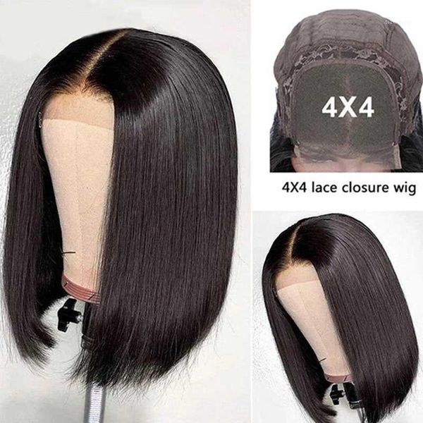blunt cut bob wig lace front human hair wigs 13x4 frontal short 4x4 closure brazilian 150 remy1, Black;brown
blunt cut bob wig lace front human hair wigs 13x4 frontal short 4x4 closure brazilian 150 remy1, Black;brown