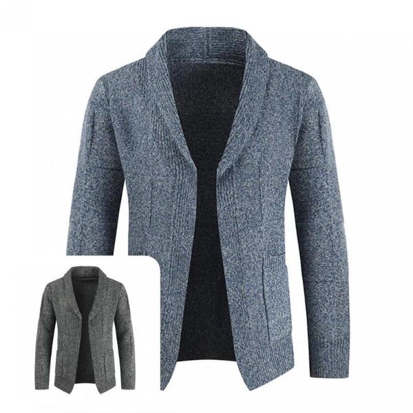 men's sweaters men sweater coat fabulous all match solid color knitted jacket for daily wear winter, White;black
men's sweaters men sweater coat fabulous all match solid color knitted jacket for daily wear winter, White;black