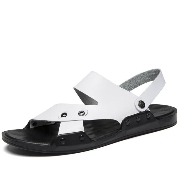 sandals cuir piel leather sandalia vietnam sandalen verano rasteira sandalet zandalias transpirables sandles beach 2021 heren de casa, Black
sandals cuir piel leather sandalia vietnam sandalen verano rasteira sandalet zandalias transpirables sandles beach 2021 heren de casa, Black