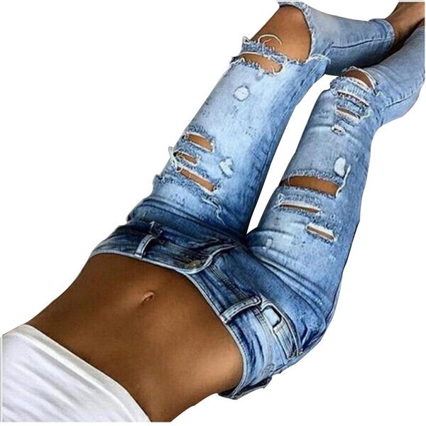 women's pants & capris 2021 europe america women summer selling large size hole skinny pencil streetwear casual denim, Black;white
women's pants & capris 2021 europe america women summer selling large size hole skinny pencil streetwear casual denim, Black;white
