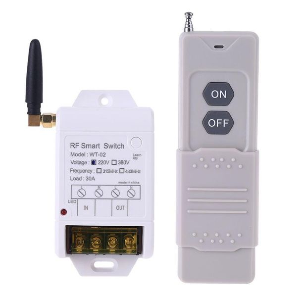 smart home control l21b 220v30a water pump switch + high power 3000 2a 433mhz 315mhz for ak-wt-02 wireless remote receiver with led
smart home control l21b 220v30a water pump switch + high power 3000 2a 433mhz 315mhz for ak-wt-02 wireless remote receiver with led