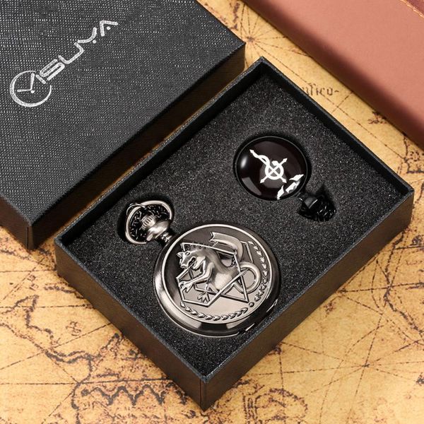 pocket watches personality fashion quartz watch vintage clock gifts with necklace gift set for women men, Slivery;golden
pocket watches personality fashion quartz watch vintage clock gifts with necklace gift set for women men, Slivery;golden
