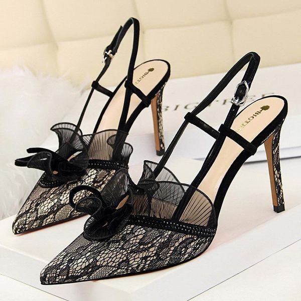 dress shoes lace women pumps bow high heels sandals party black stiletto plus size 43
dress shoes lace women pumps bow high heels sandals party black stiletto plus size 43
