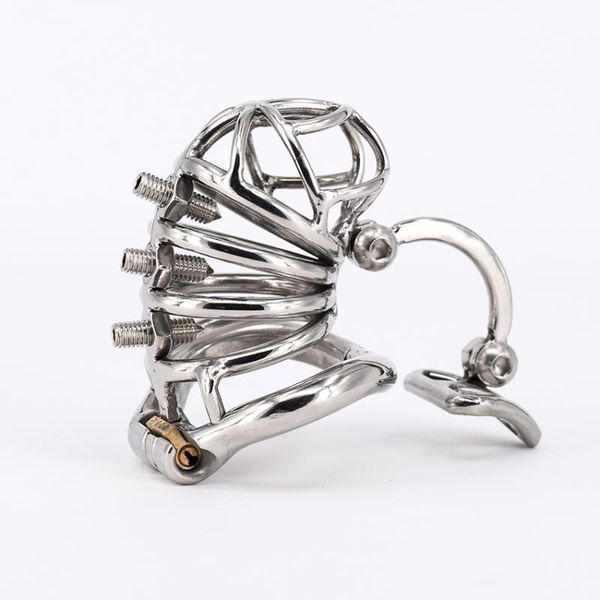 cockrings sodandy chastity cage stainless steel belt with removable spikes and scrotum massage stimulate device toys for men
cockrings sodandy chastity cage stainless steel belt with removable spikes and scrotum massage stimulate device toys for men
