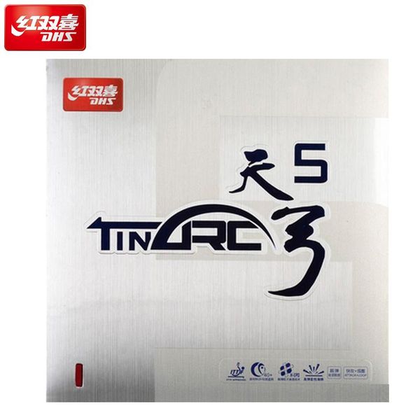 genuine dhs tin arc 5 table tennis rubber racket pips-in pong with high elastic sponge loop control raquets
genuine dhs tin arc 5 table tennis rubber racket pips-in pong with high elastic sponge loop control raquets
