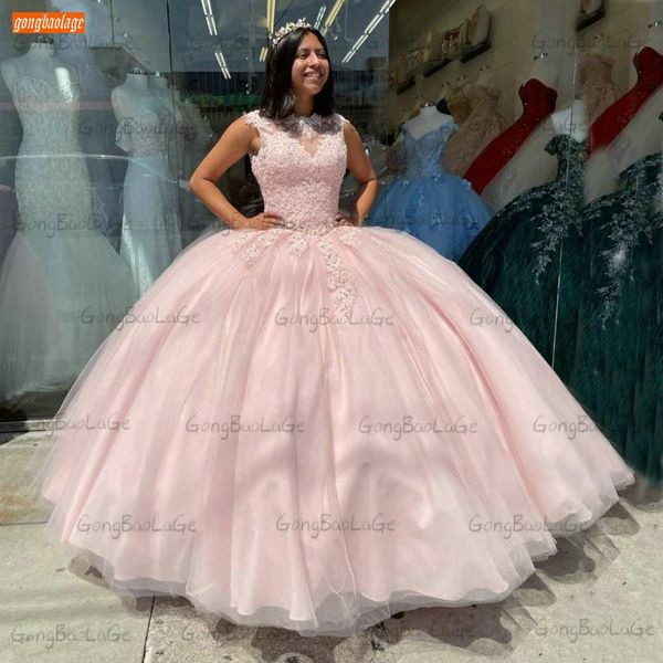 other wedding dresses gorgeous pink gowns 2021 o neck vestido de noiva sleeveless tulle ball gown bridal lace up appliqued trouwjurk, White
other wedding dresses gorgeous pink gowns 2021 o neck vestido de noiva sleeveless tulle ball gown bridal lace up appliqued trouwjurk, White