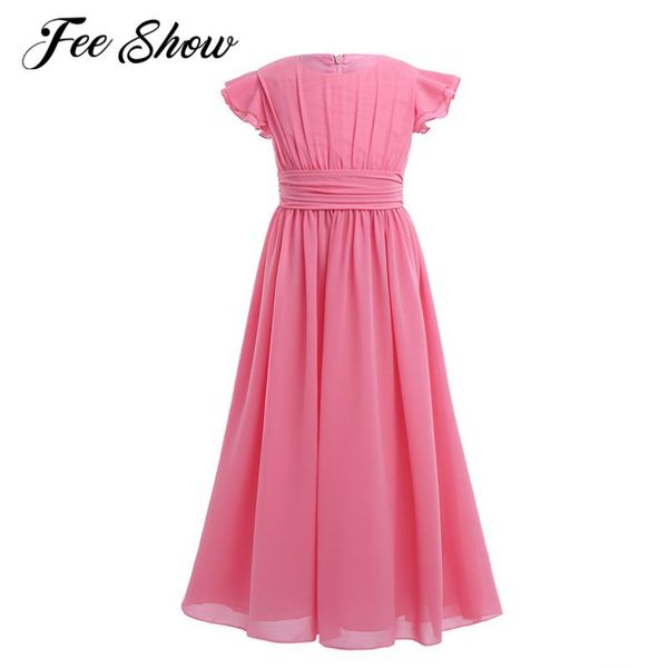girl's dresses flower girl dress kids girls flutter sleeves fashionable princess pageant wedding birthday party long children wear, Red;yellow
girl's dresses flower girl dress kids girls flutter sleeves fashionable princess pageant wedding birthday party long children wear, Red;yellow