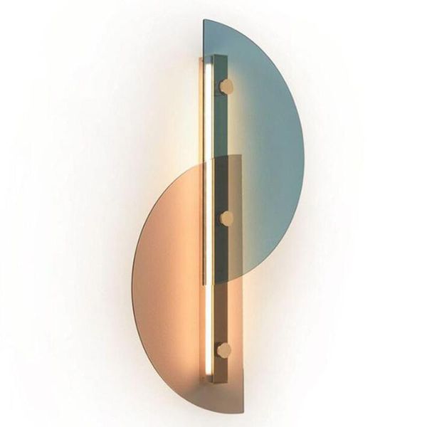 wall lamp light luxury, middle antiquity, modern minimalist color art glass dining room living corridor
wall lamp light luxury, middle antiquity, modern minimalist color art glass dining room living corridor