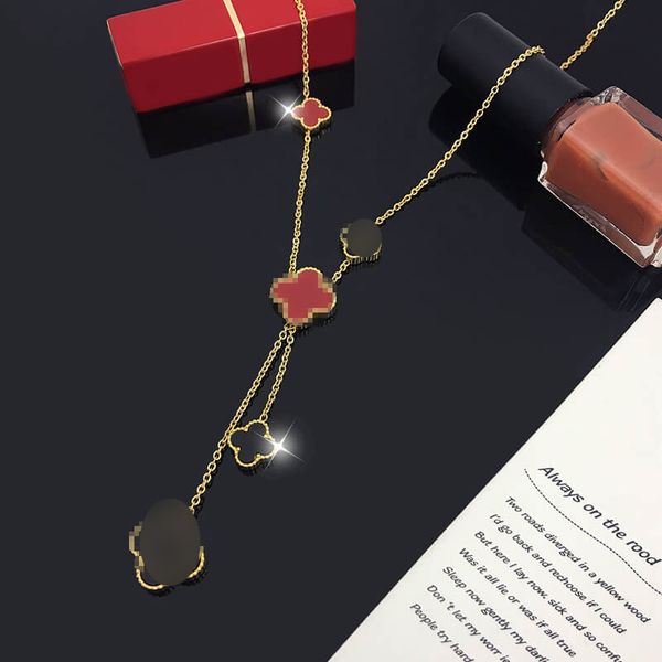 new arrival women style clover pendant stainless steel 18k rose gold ladies jewelry, Silver
new arrival women style clover pendant stainless steel 18k rose gold ladies jewelry, Silver