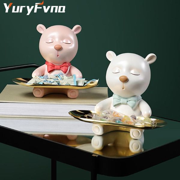 decorative objects & figurines yuryfvna modern simple bear tray figurine animal statue decoration home living room porch deskgift
decorative objects & figurines yuryfvna modern simple bear tray figurine animal statue decoration home living room porch deskgift