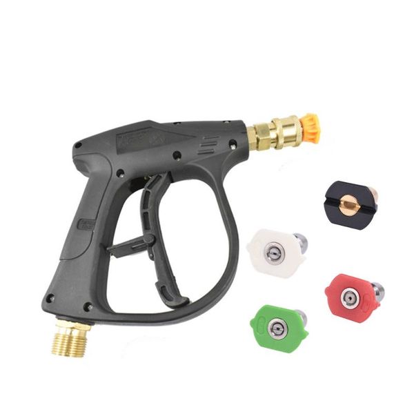 14mm fitting high pressure washer gun car wash jet with g1/4 inch quick connector spray nozzles foam clear tool cannon lance
14mm fitting high pressure washer gun car wash jet with g1/4 inch quick connector spray nozzles foam clear tool cannon lance