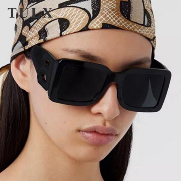 sunglasses brand designer women men classic square rock style fashion shades glasses, White;black
sunglasses brand designer women men classic square rock style fashion shades glasses, White;black