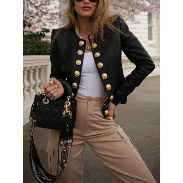 women's suits & blazers hirigin autumn women breasted jacket short blazer solid fashion casual long sleeve coats, White;black
women's suits & blazers hirigin autumn women breasted jacket short blazer solid fashion casual long sleeve coats, White;black