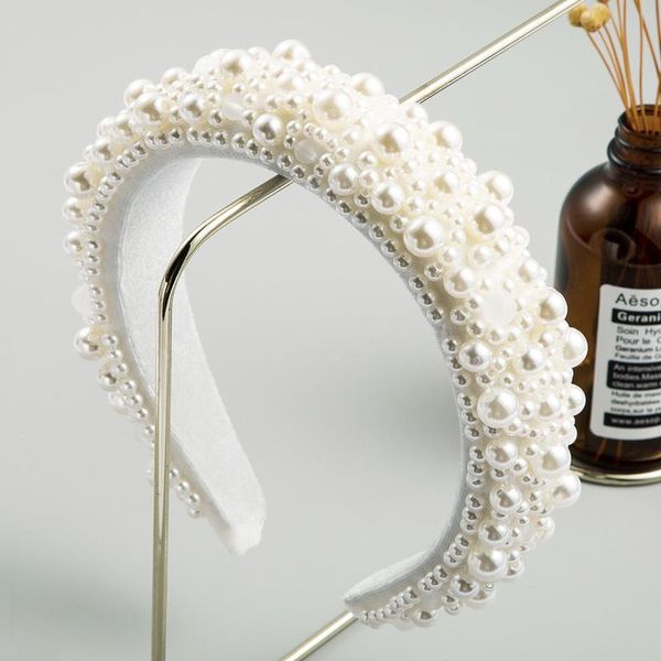 hair clips & barrettes fashion luxurious full faux pearl band female wide edge sponge retro thickening baroque style decoration ea, Golden;silver
hair clips & barrettes fashion luxurious full faux pearl band female wide edge sponge retro thickening baroque style decoration ea, Golden;silver