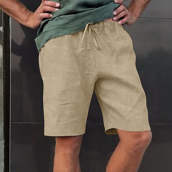 men's shorts jodimitty 2021 casual flax linen solid color short trousers male summer beach breathable, White;black
men's shorts jodimitty 2021 casual flax linen solid color short trousers male summer beach breathable, White;black